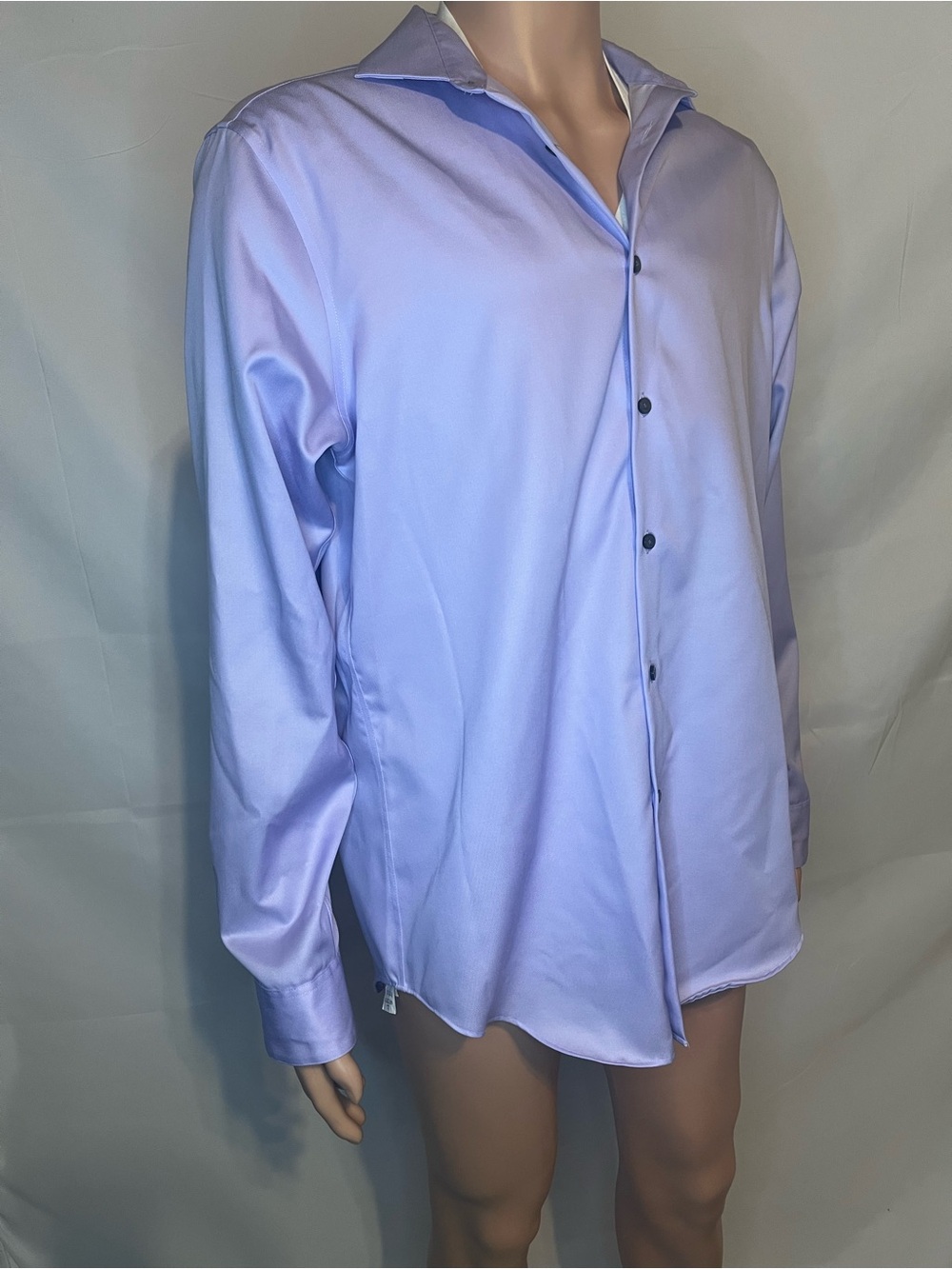 Calvin Klein Men's Long-Sleeve Dress Shirt - Light Lavender
